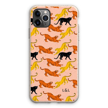 Cat Pattern Eco Phone Case - Loam & Lore